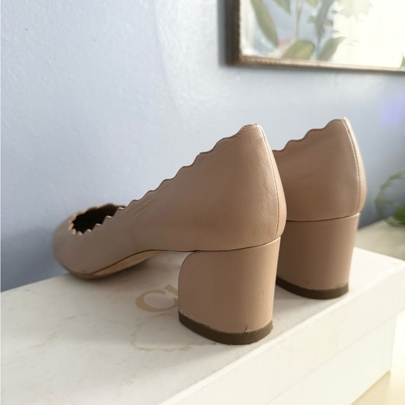 Chloe scalloped pumps size 38 - Picture 3 of 7